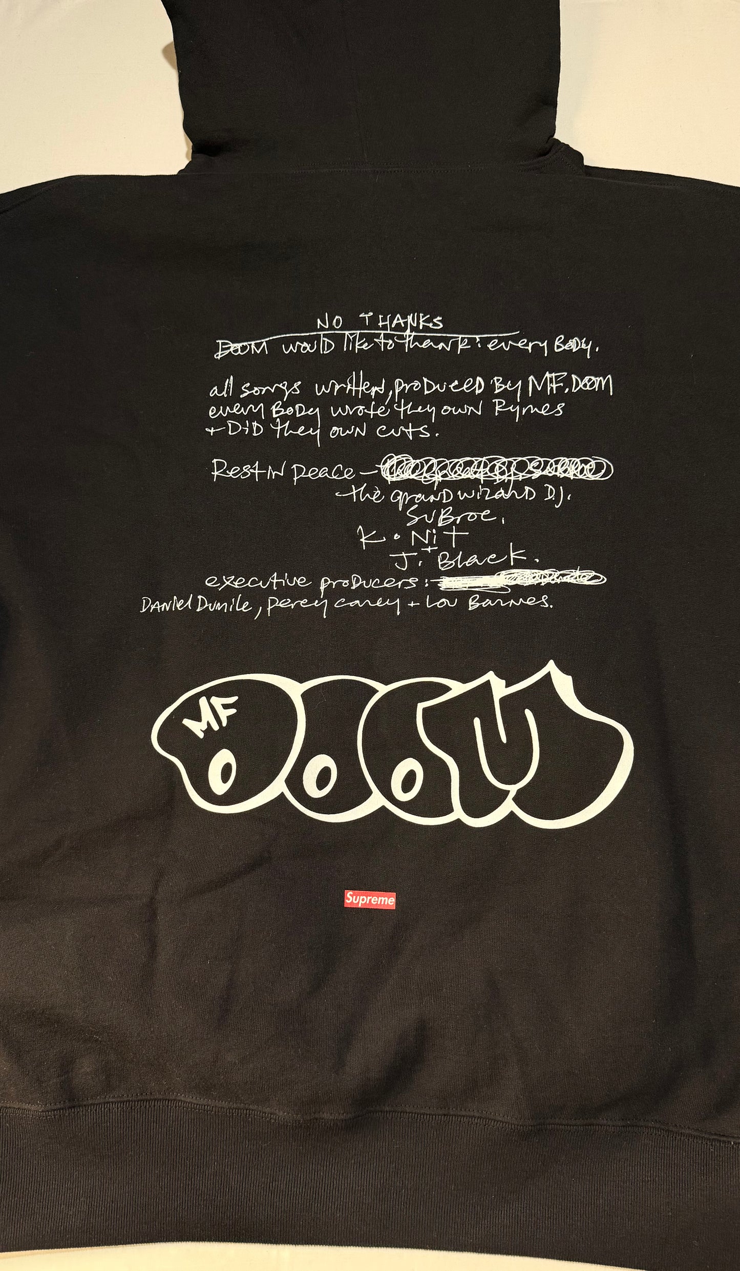 Supreme FW23 MF DOOM Hoodie U