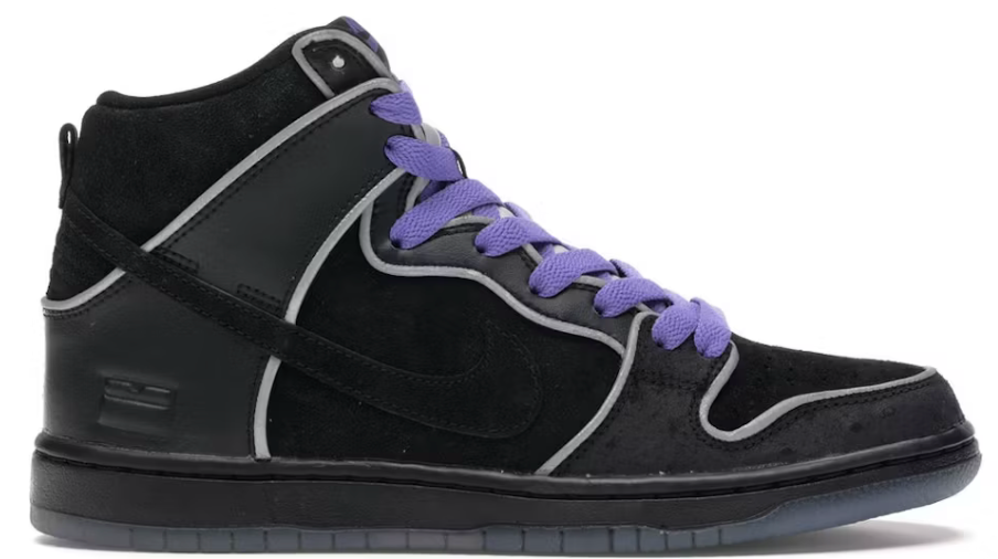Nike Sb Dunk High Black Purple Box U9