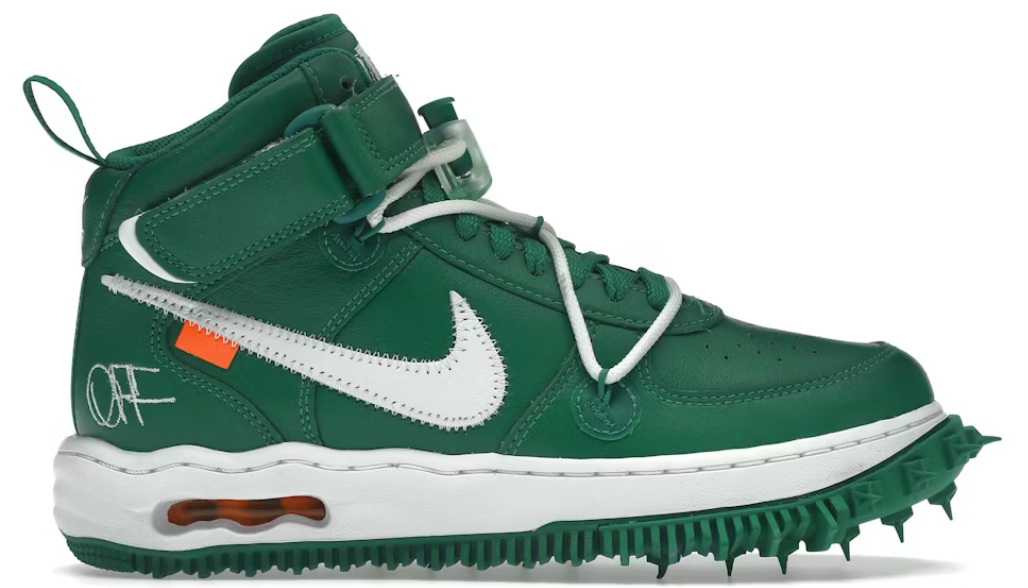 Nike Air Force 1 Mid Off-White Pine Green