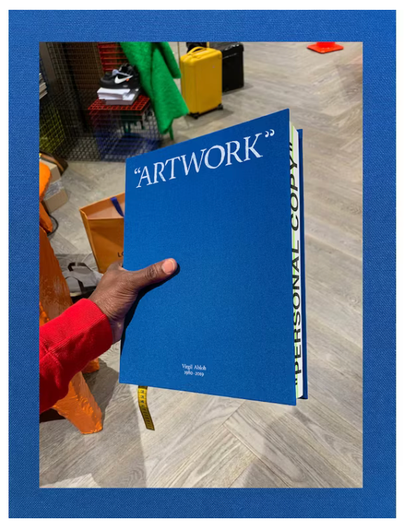 Virgil Abloh x MCA Figures of Speech Book