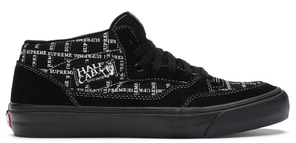 Vans Half Cab Supreme Grid Black