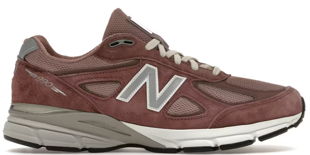 New Balance 990v4 MiUSA Kith Dusty Mauve