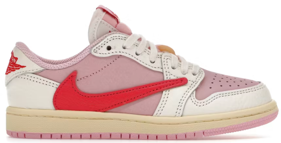 Jordan 1 Retro Low Travis Scott Tropical Pink
