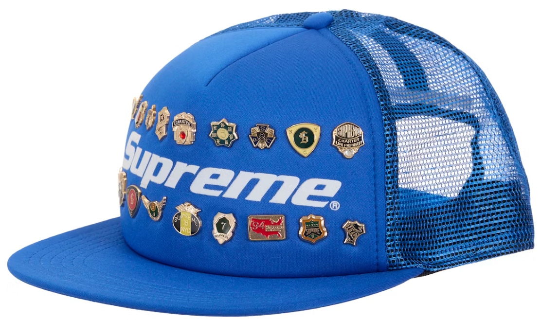 Supreme SS26 Pins Mesh Back 5 Panel