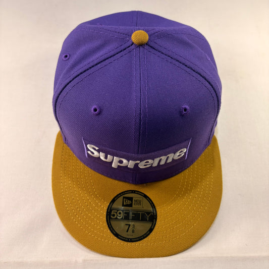 Supreme SS22 2-Tone Box Logo New Era Purple