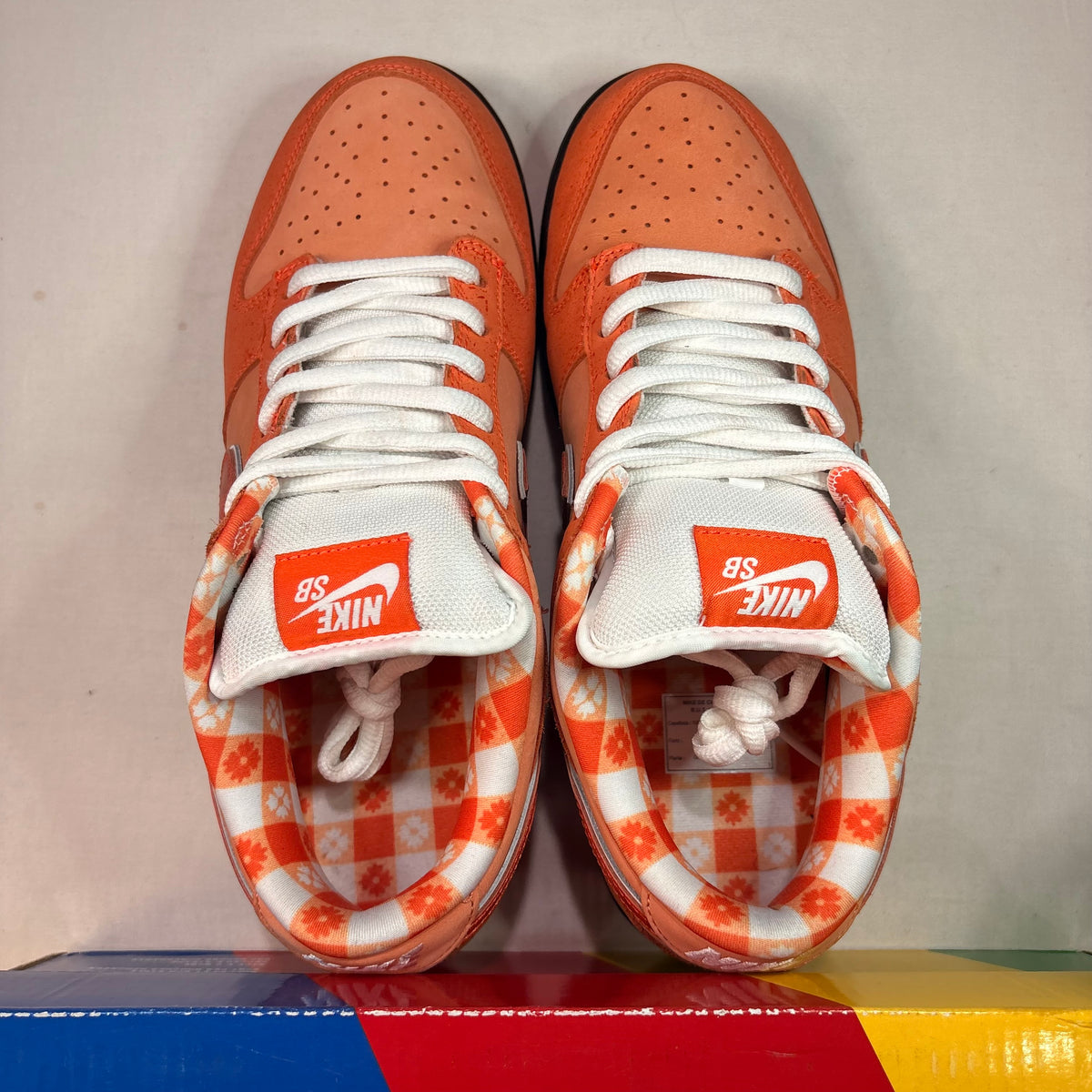 Nike Sb Dunk Low Concepts Orange Lobster U9.5