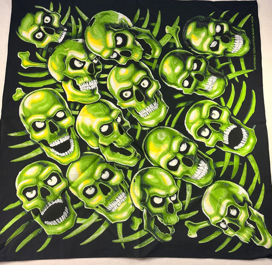 Supreme SS18 Skull Pile Bandana