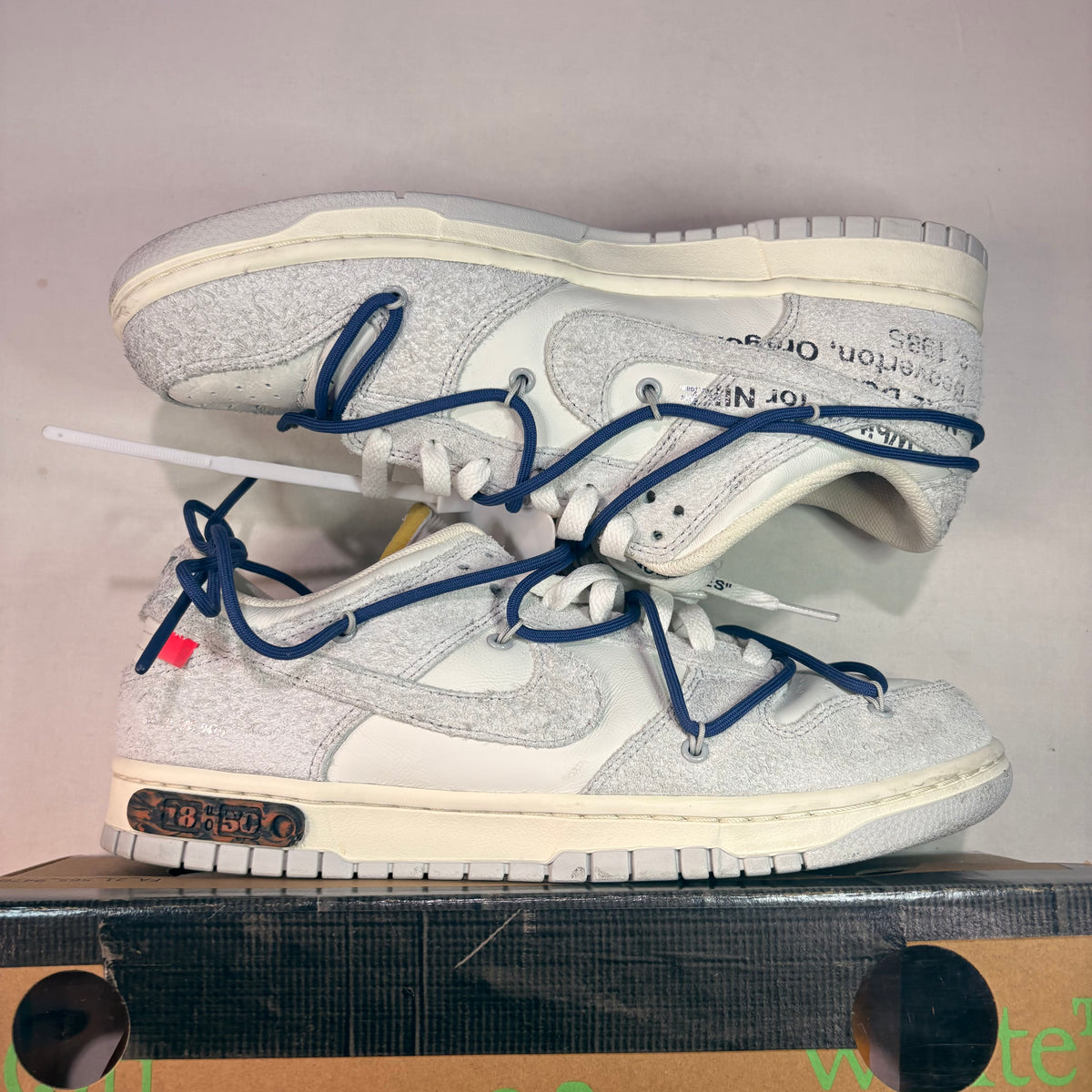 Nike Dunk Low Off White Lot 18 U10.5