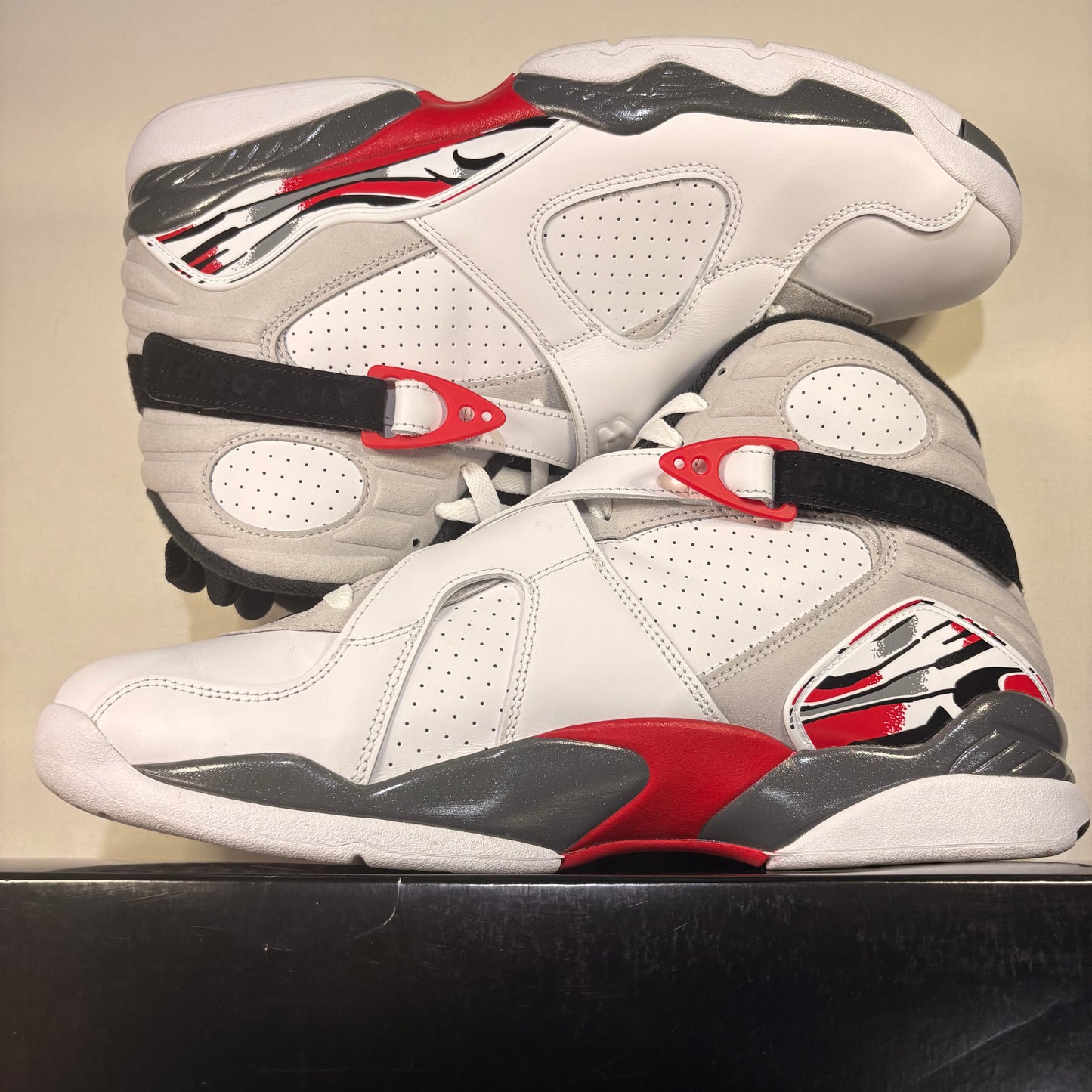 Jordan 8 Retro White True Red U13