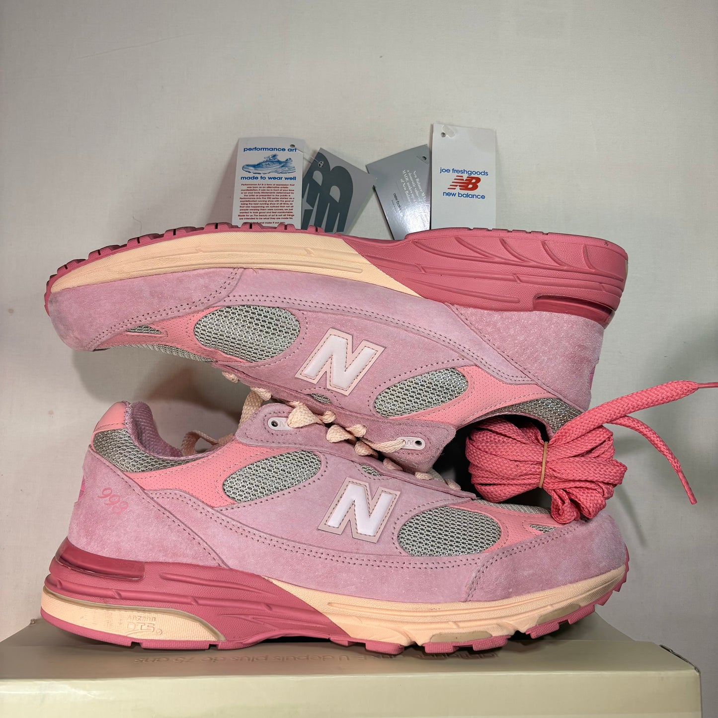 New Balance 993 Joe Freshgoods Performance Art Powder Pink U14