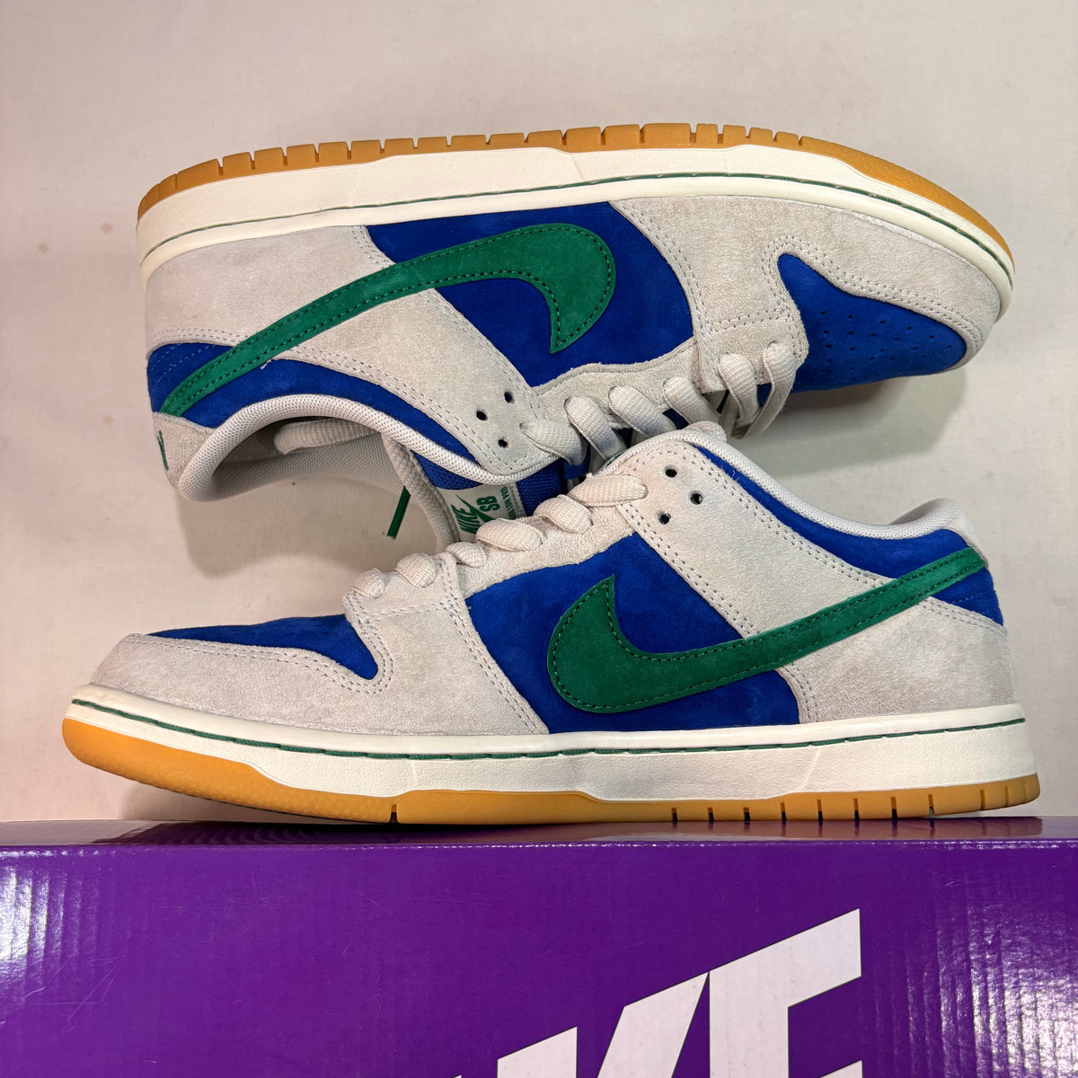 Nike Sb Dunk Low Hyper Royal Malachite U9.5