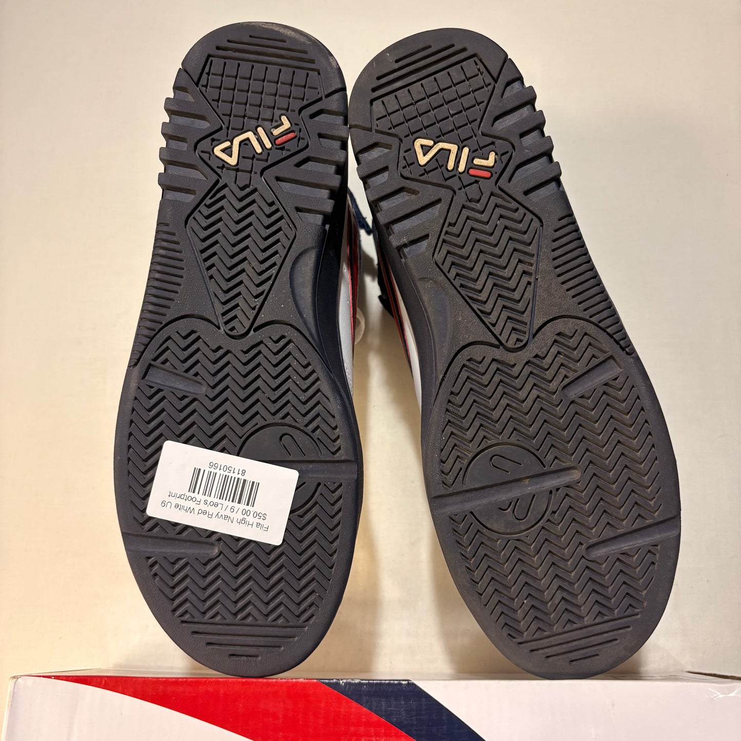 Fila High Navy Red White U9