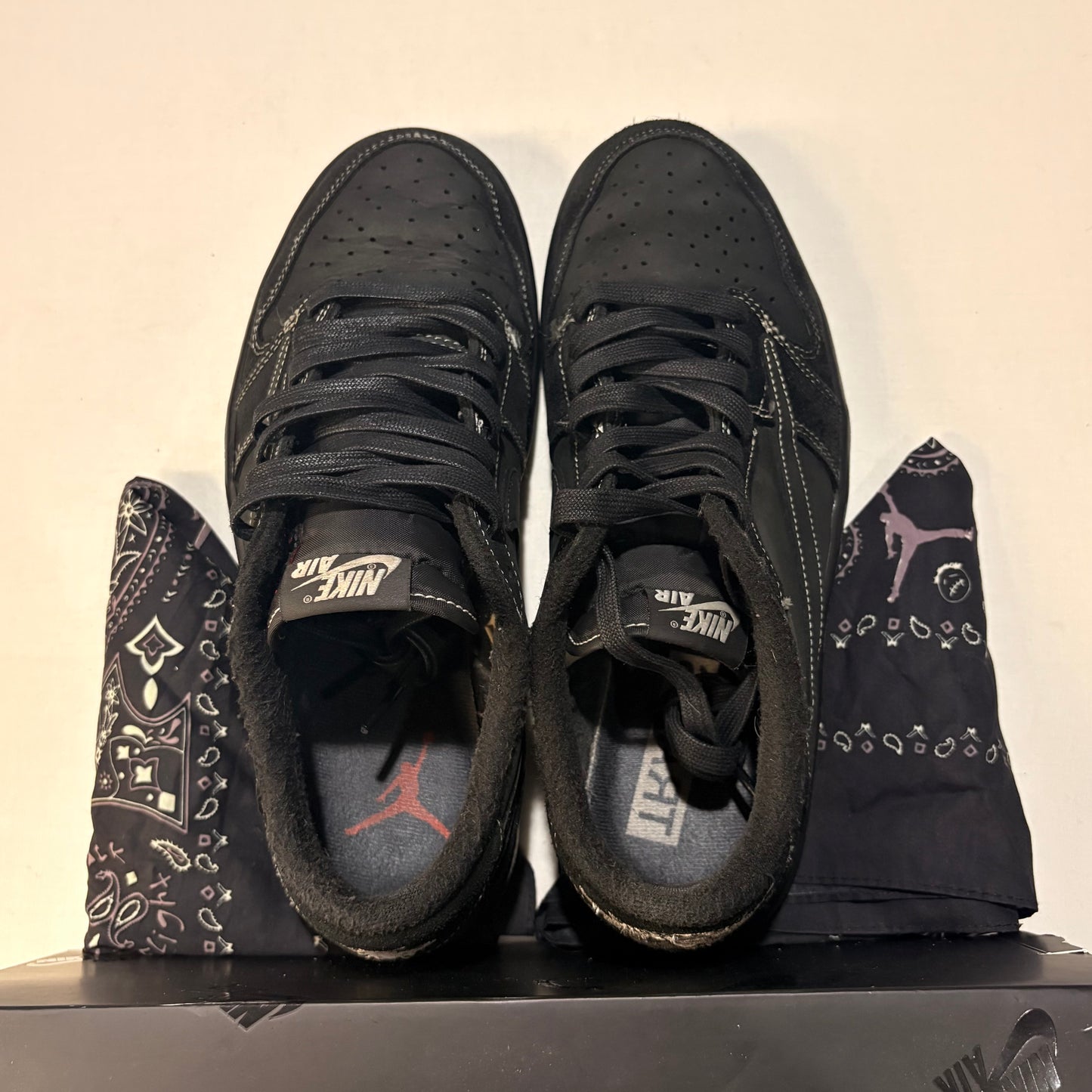 Jordan 1 Retro Low OG Travis Scott Black Phantom U9