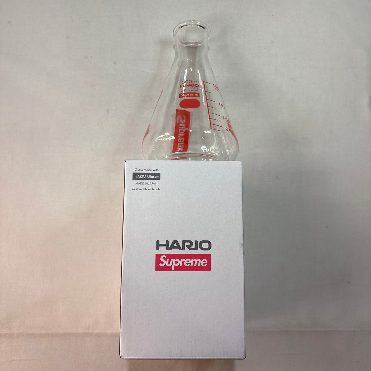 Supreme FW24 Hario Erlenmyer Flask Clear
