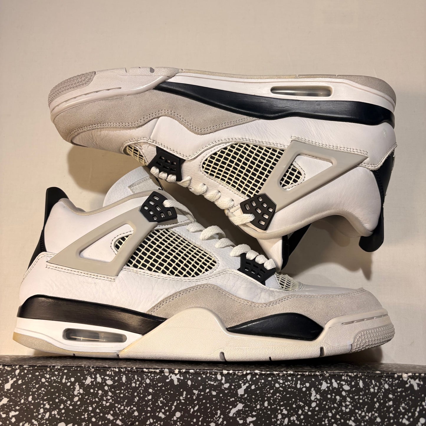 Jordan 4 Retro Military Black U13
