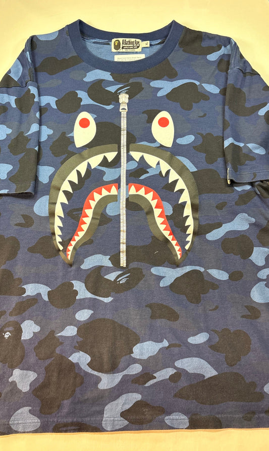 Bape Color Camo Shark Tee U
