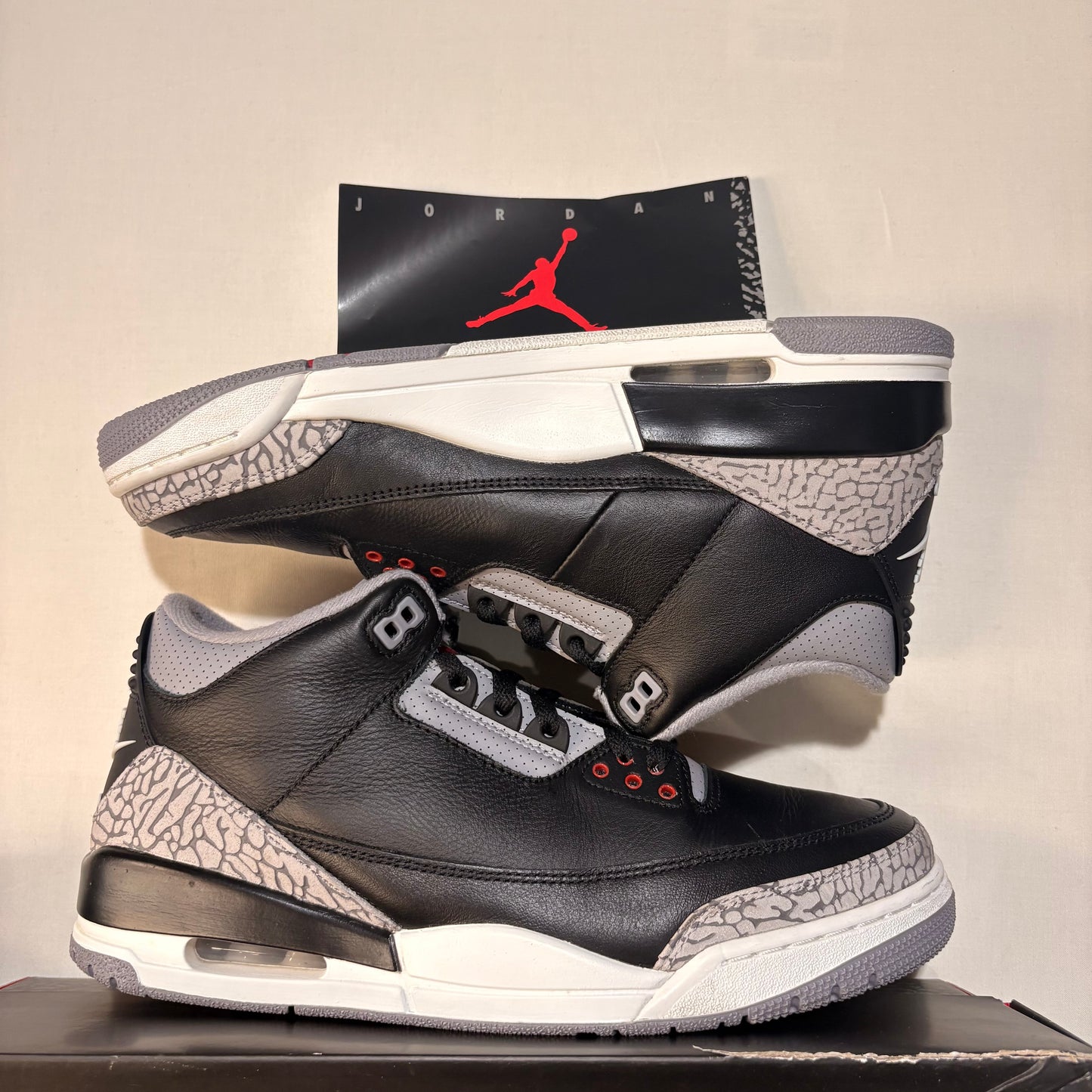 Jordan 3 Retro Black Cement 3 U10.5