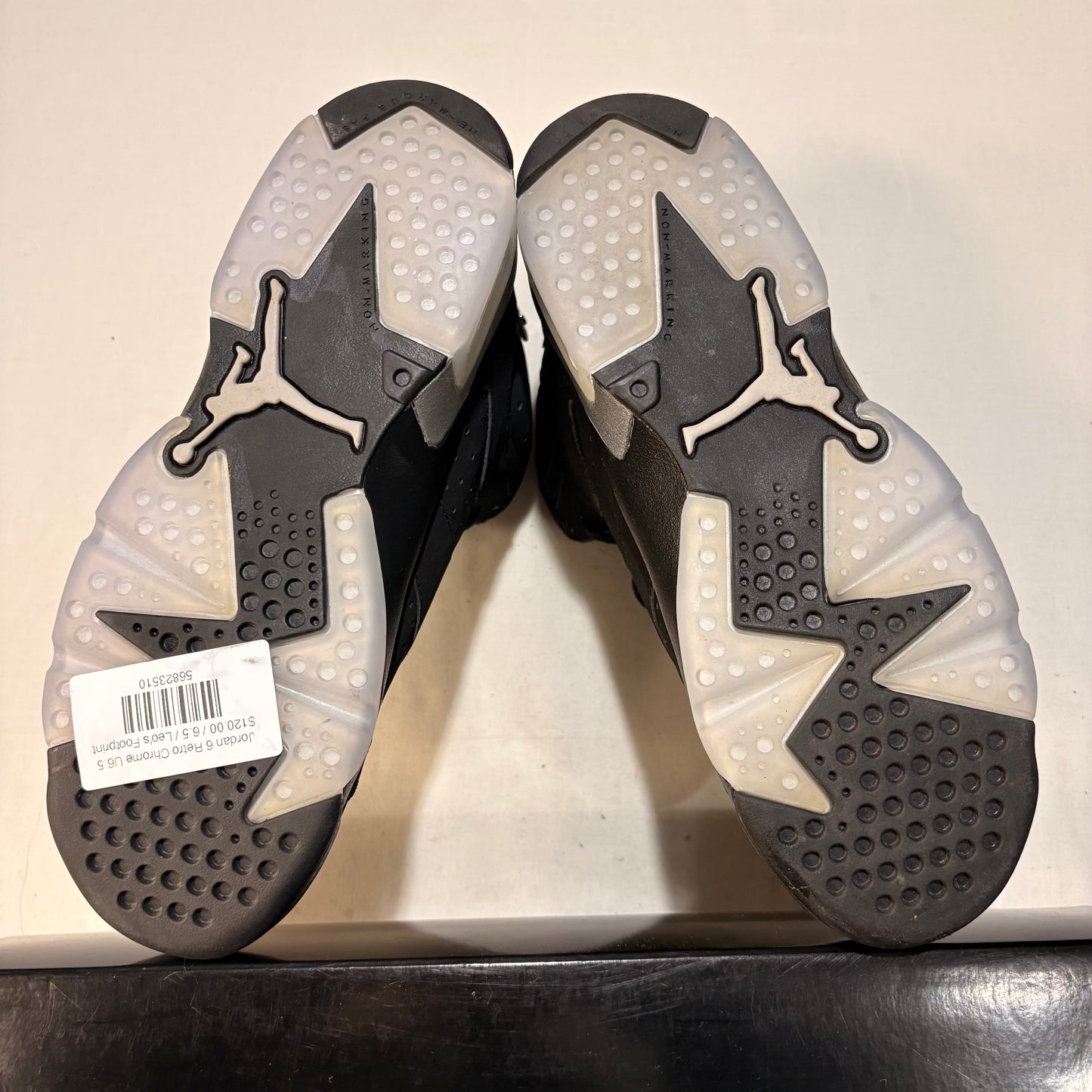 Jordan 6 Retro Chrome U6.5
