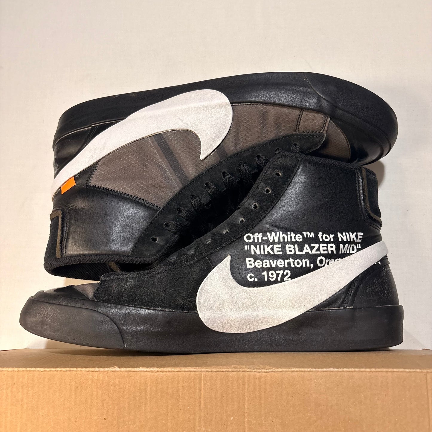 Nike Blazer Mid Off White Grim Reaper U11.5