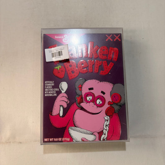 Kaws Monsters Franken Berry Cereal Limited Edition in Acrylic Case