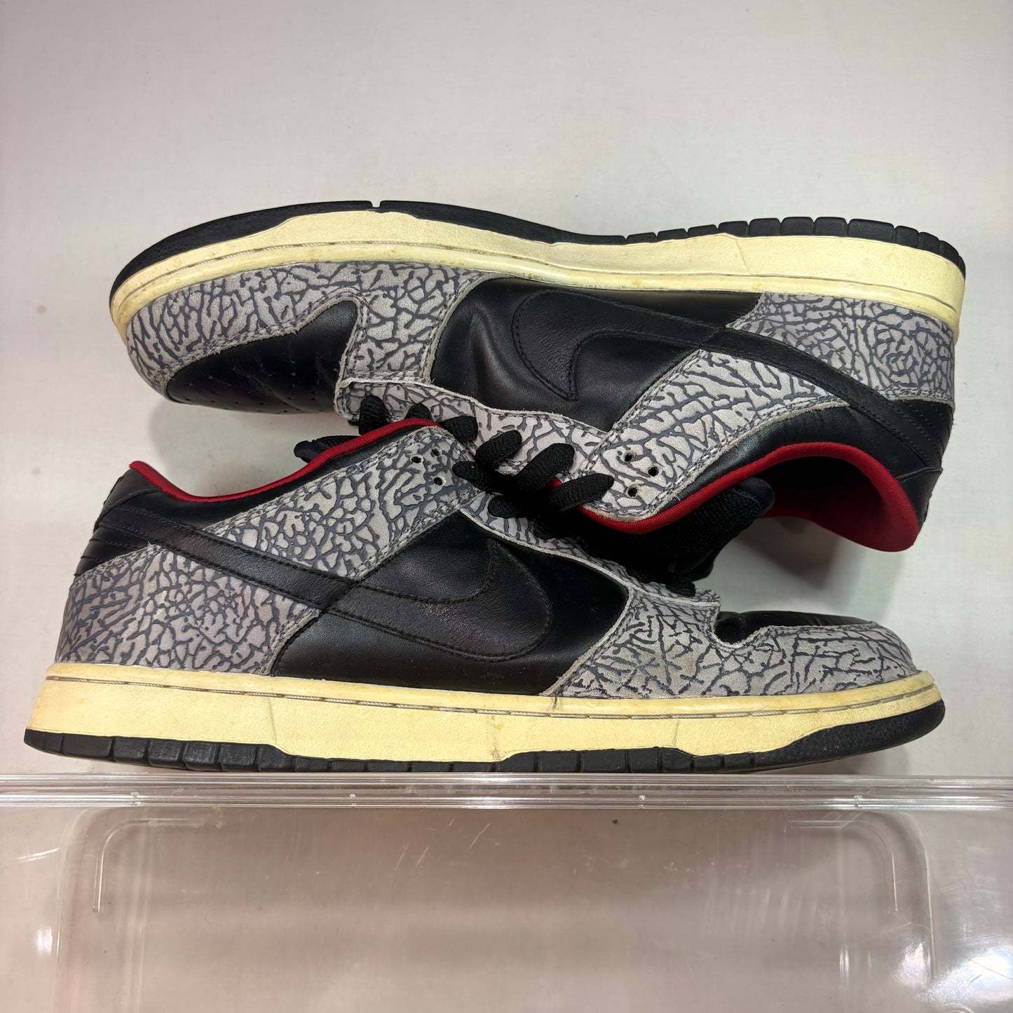 Nike SB Dunk Low Supreme Black Cement (2002) U14