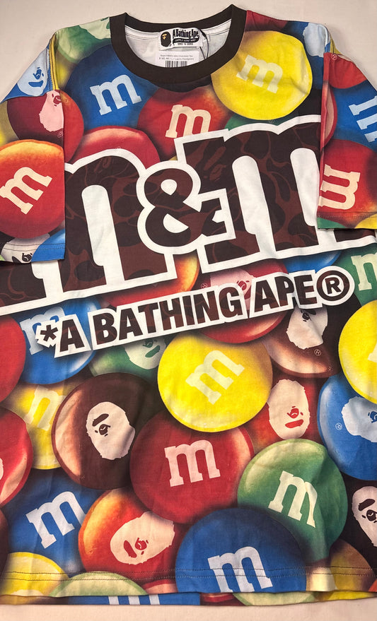 Bape M&M's Milk Chocolate Tee