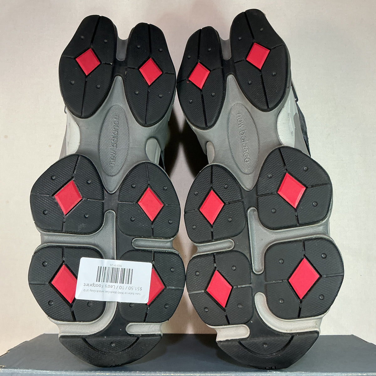 New Balance 9060 Black Castlerock Grey U10