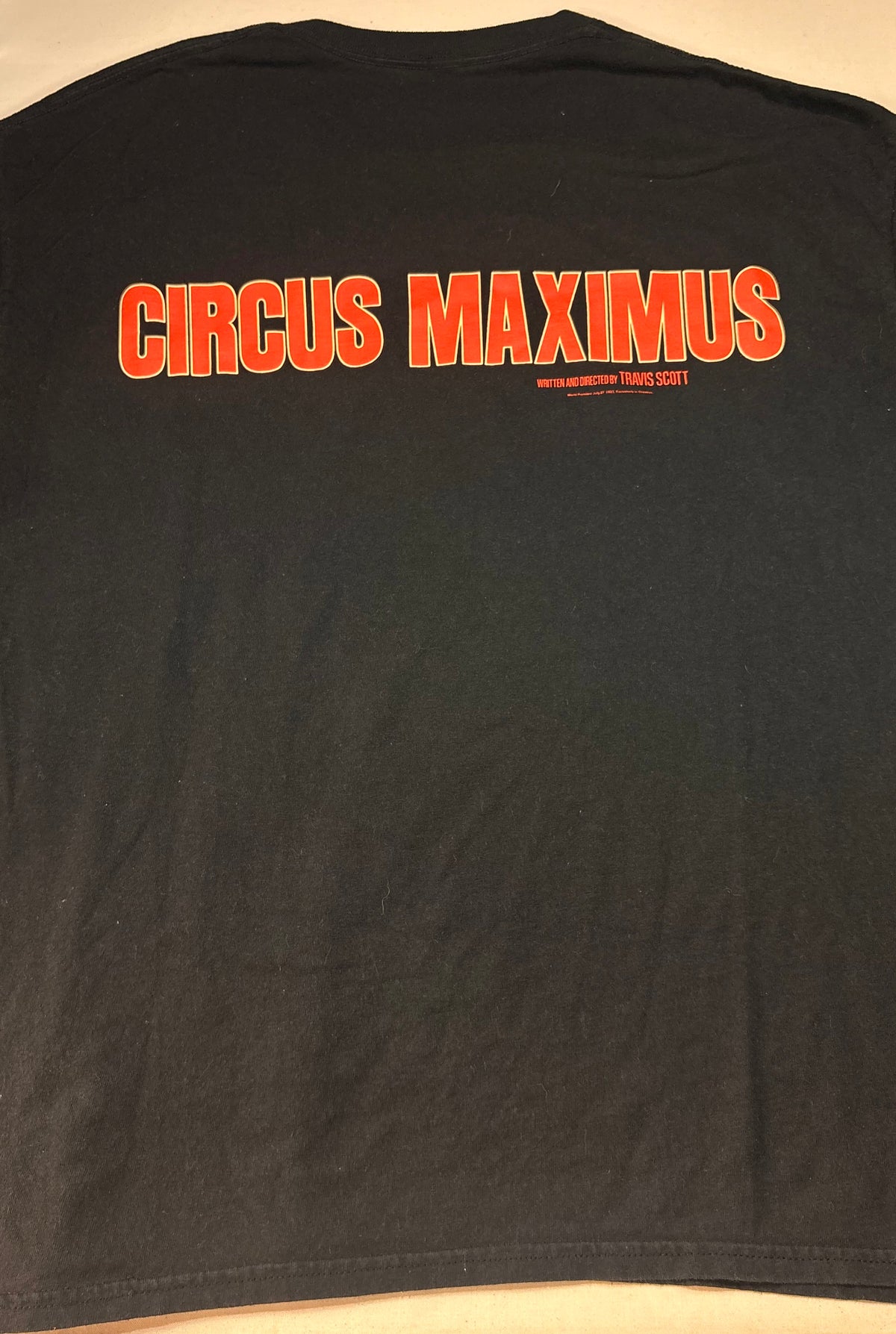 Travis Scott Utopia Circus Maximus Tee U