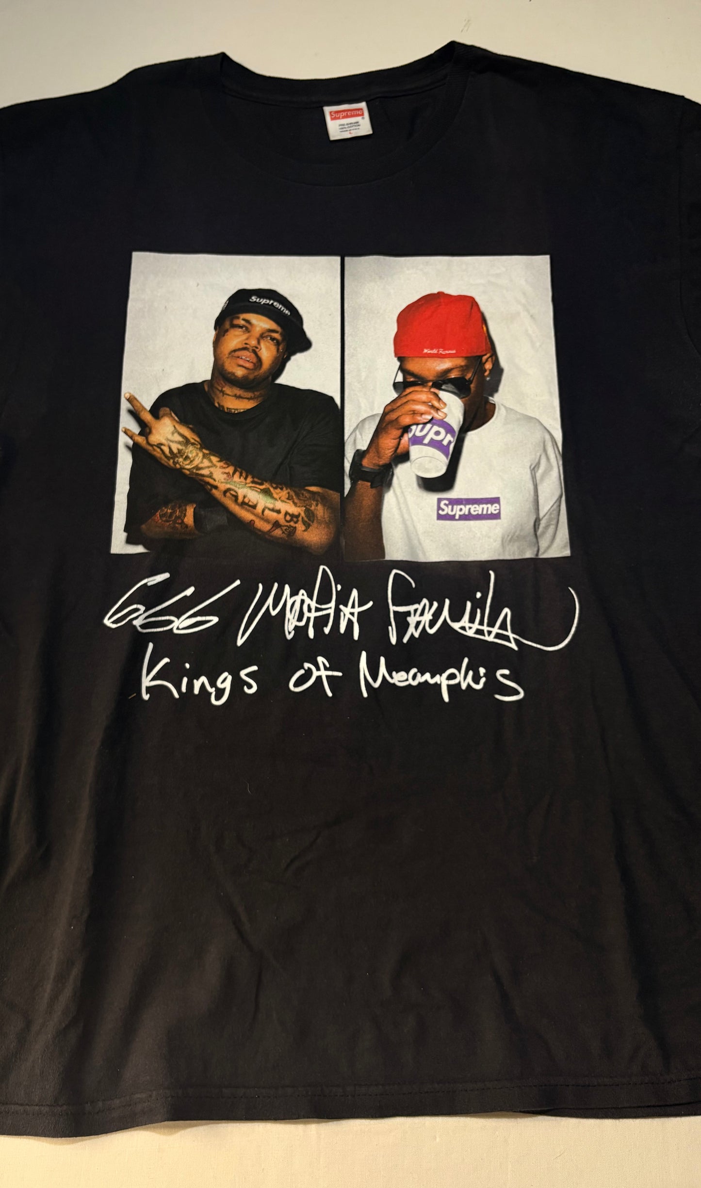 Supreme FW12 Three Six Mafia Photo Tee U