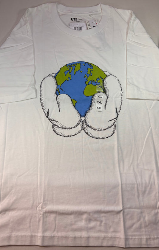 Kaws Uniqlo Peace For All Tee