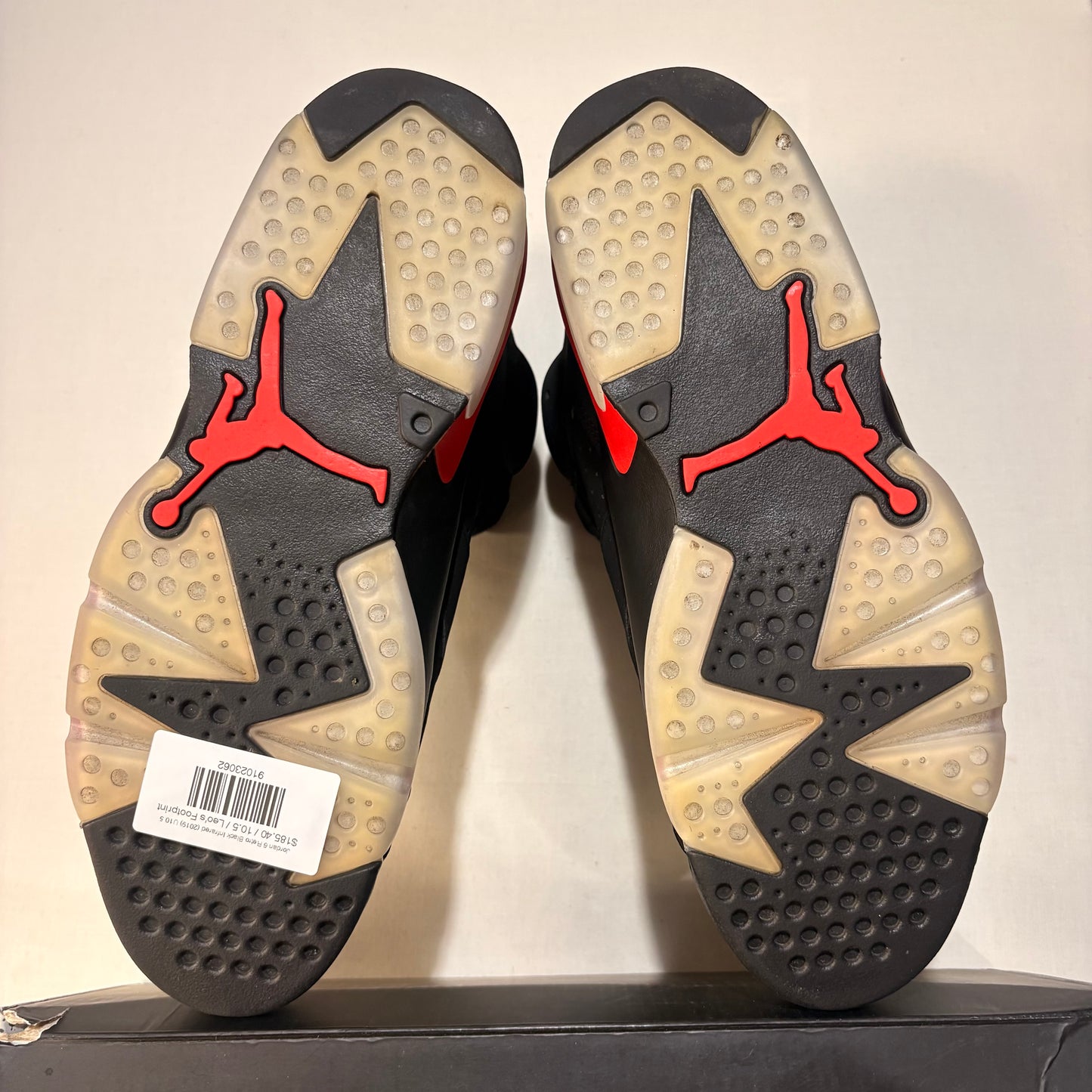 Jordan 6 Retro Black Infrared (2019) U10.5