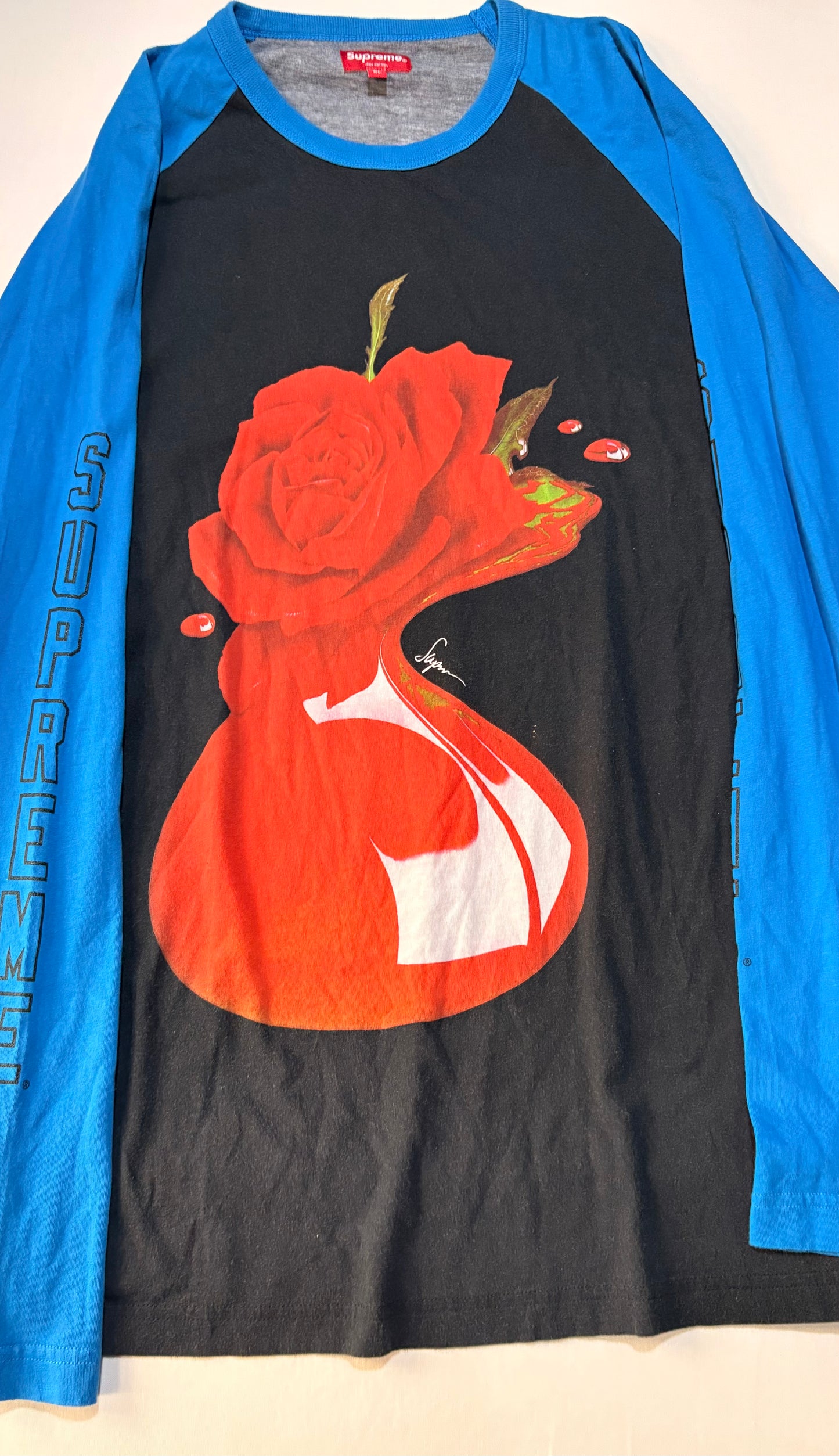 Supreme FW14 Rose L/S Tee