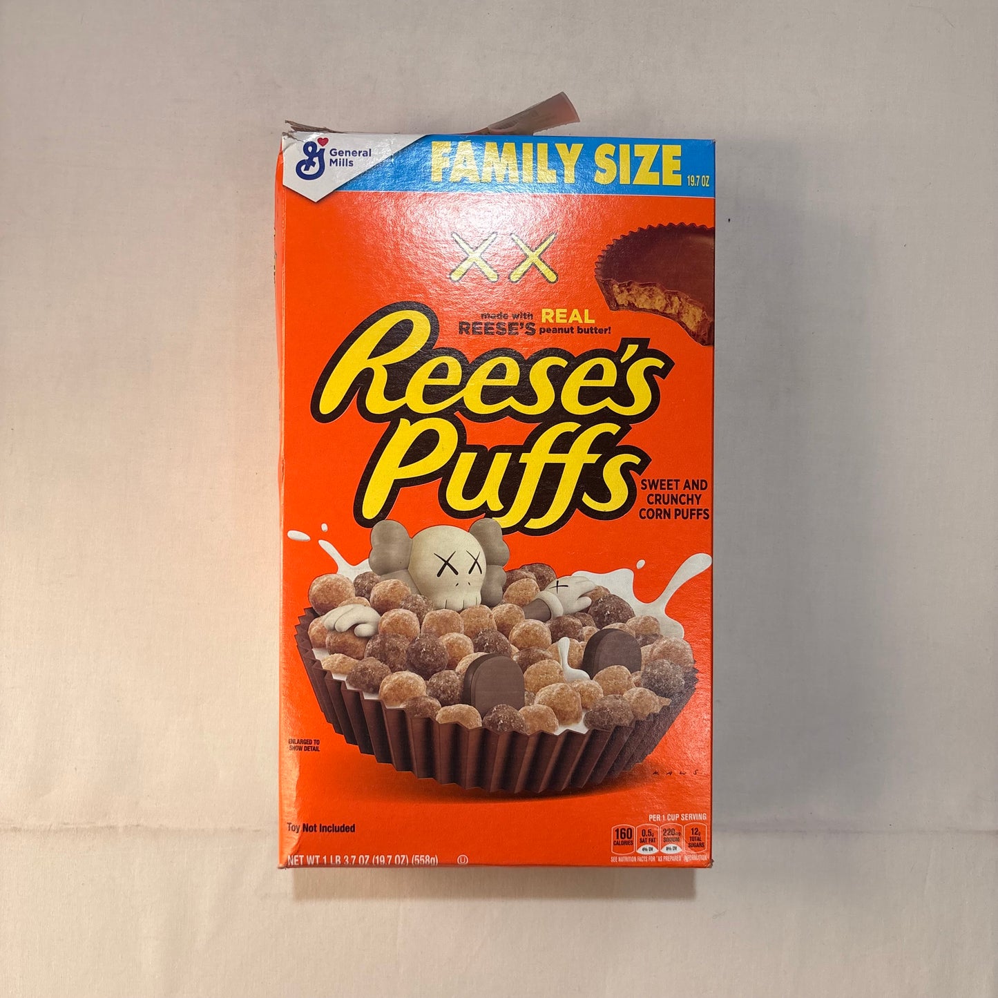Kaws Reese's Cereal