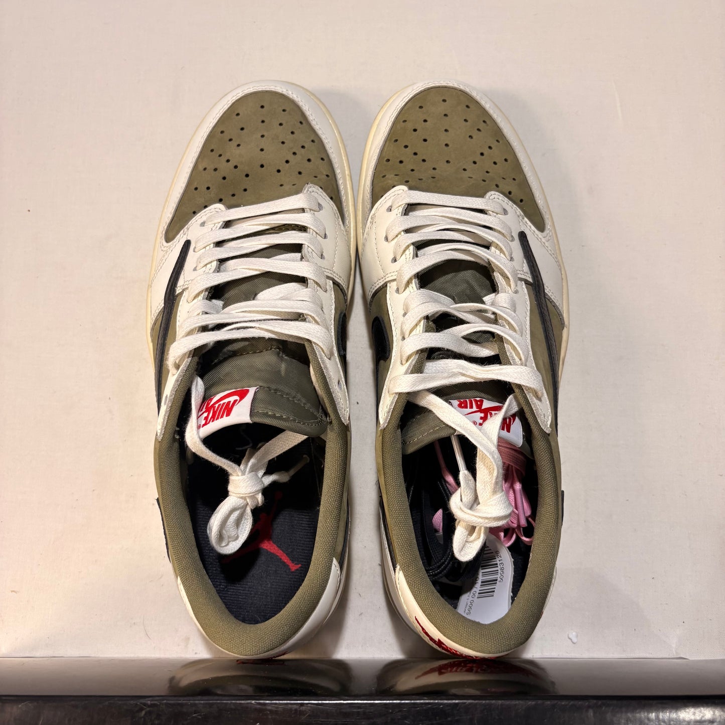 Jordan 1 Retro Low Travis Scott Medium Olive Sample U10.5