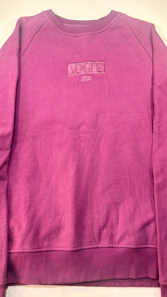 Kith Vogue Crewneck Grape Kiss U
