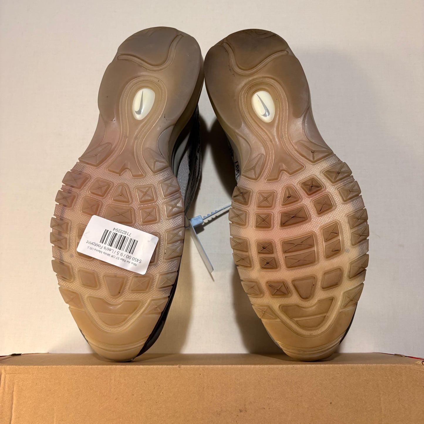 Nike Air Max 97 Off White Menta U9.5