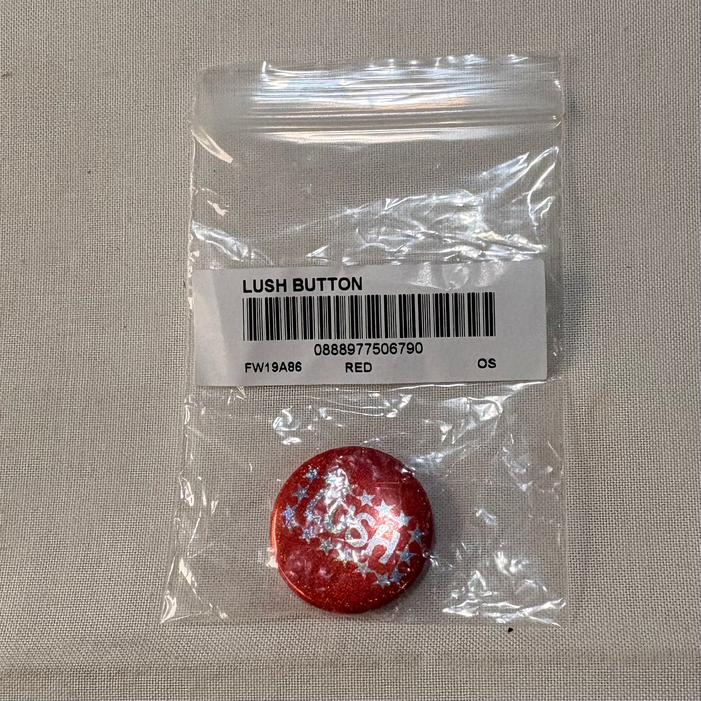 Supreme Pin Button