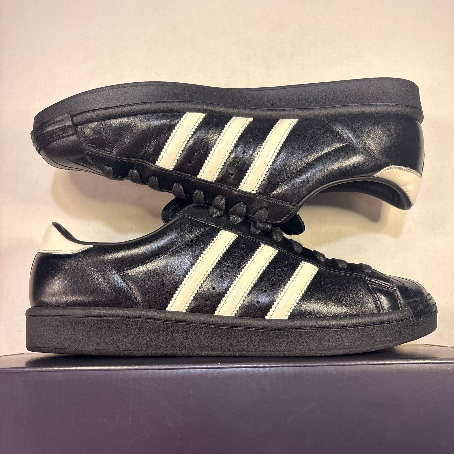Adidas Superstar Vinatge Kith Black Tie Made In Germany U10.5
