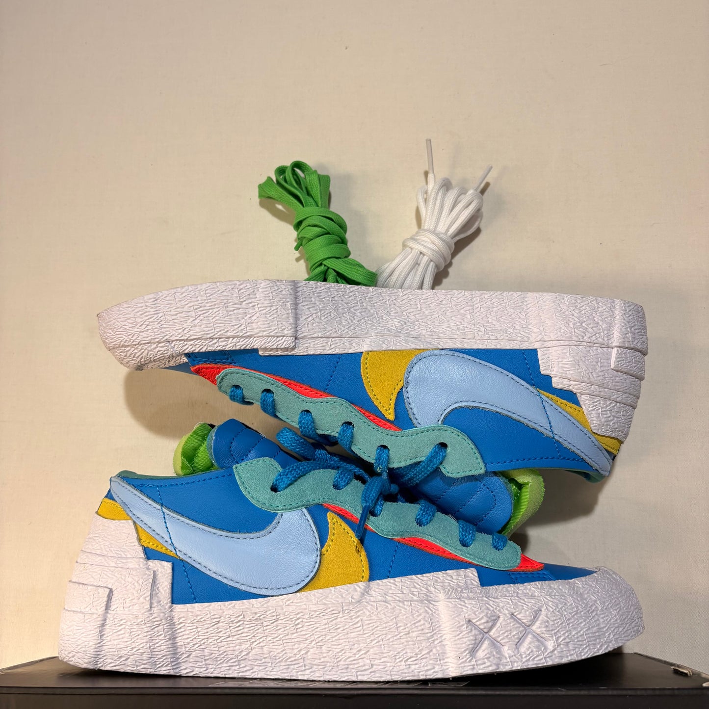 Nike Blazer Low Sacai Kaws Neptune Blue U9