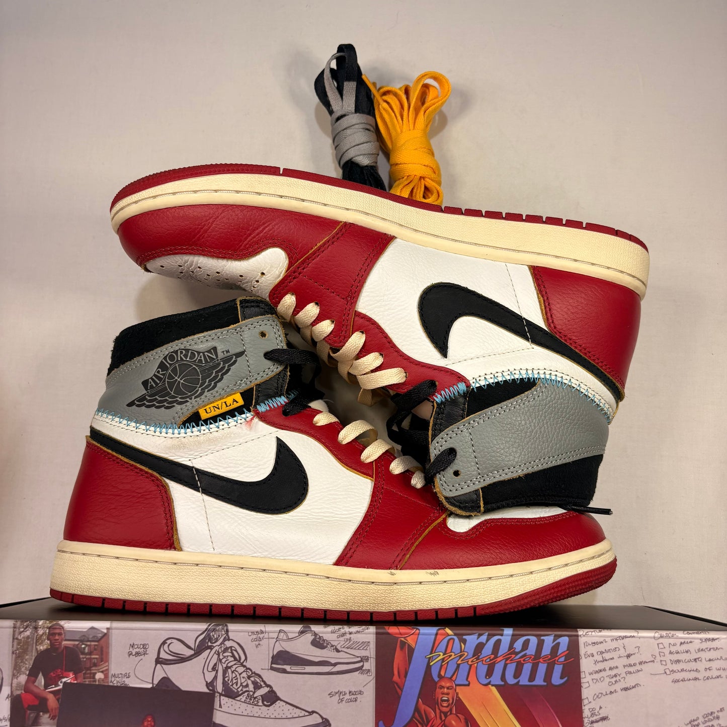 Jordan 1 Retro High Union La Chicago Shadow U9.5