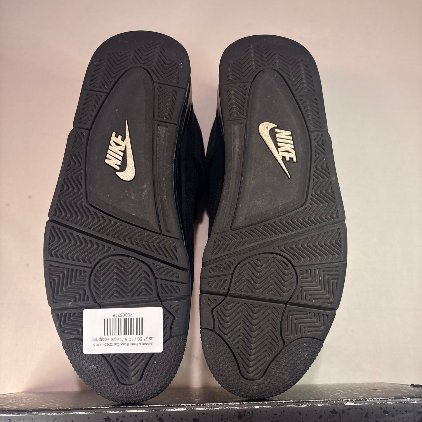 Jordan 4 Retro Black Cat (2025) U10.5