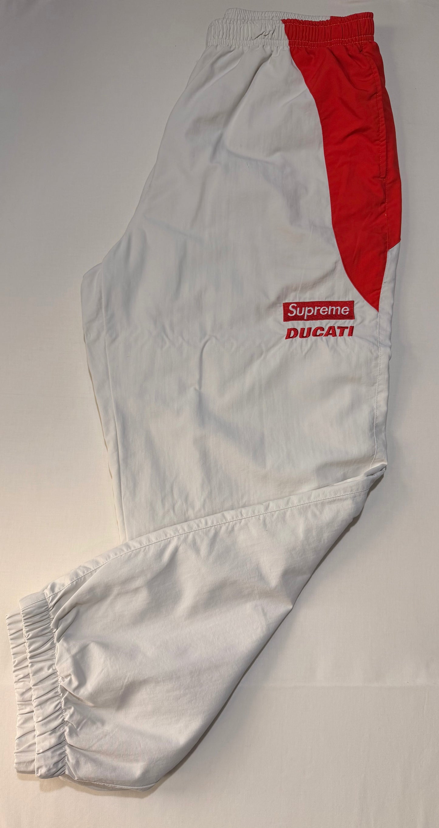 SupremeSS24  Ducati Track Pant Light Grey