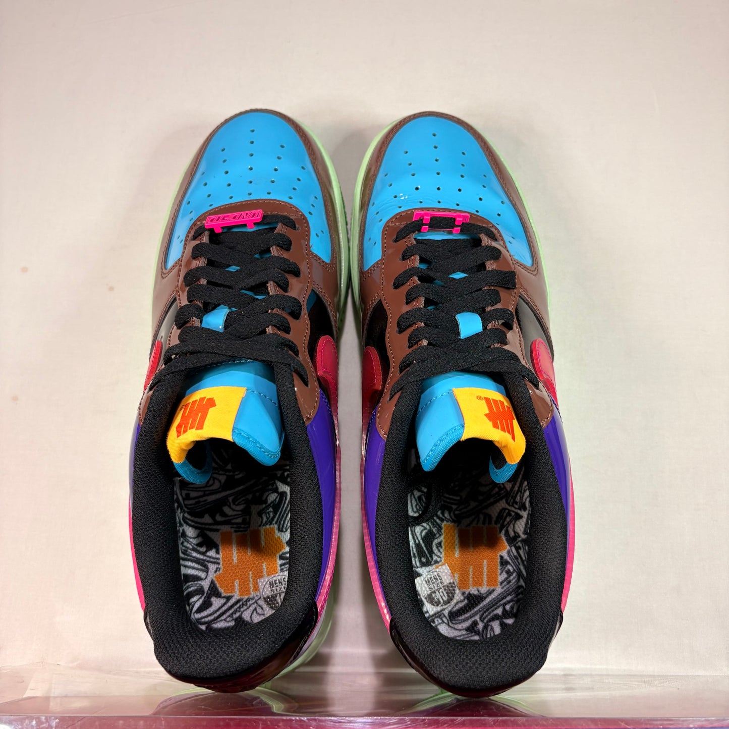 Nike Air force 1 Low Undefeated Multi Patent Pink Prime U10