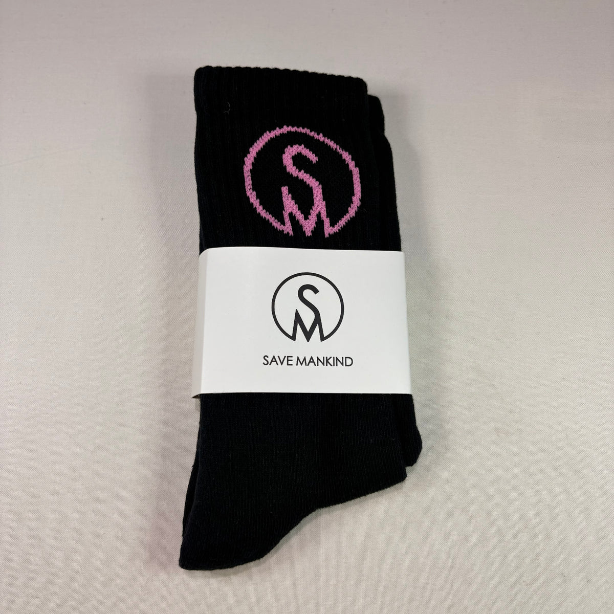 Save Mankind Circle Logo Crew Socks
