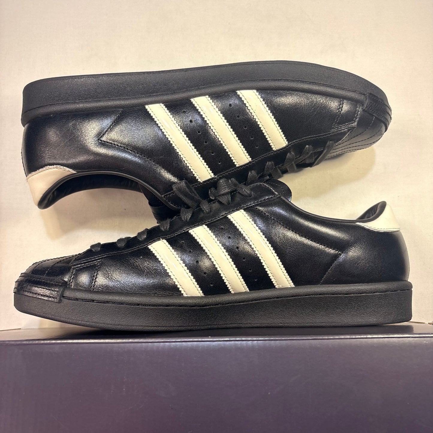 Adidas Superstar Vinatge Kith Black Tie Made In Germany U10.5