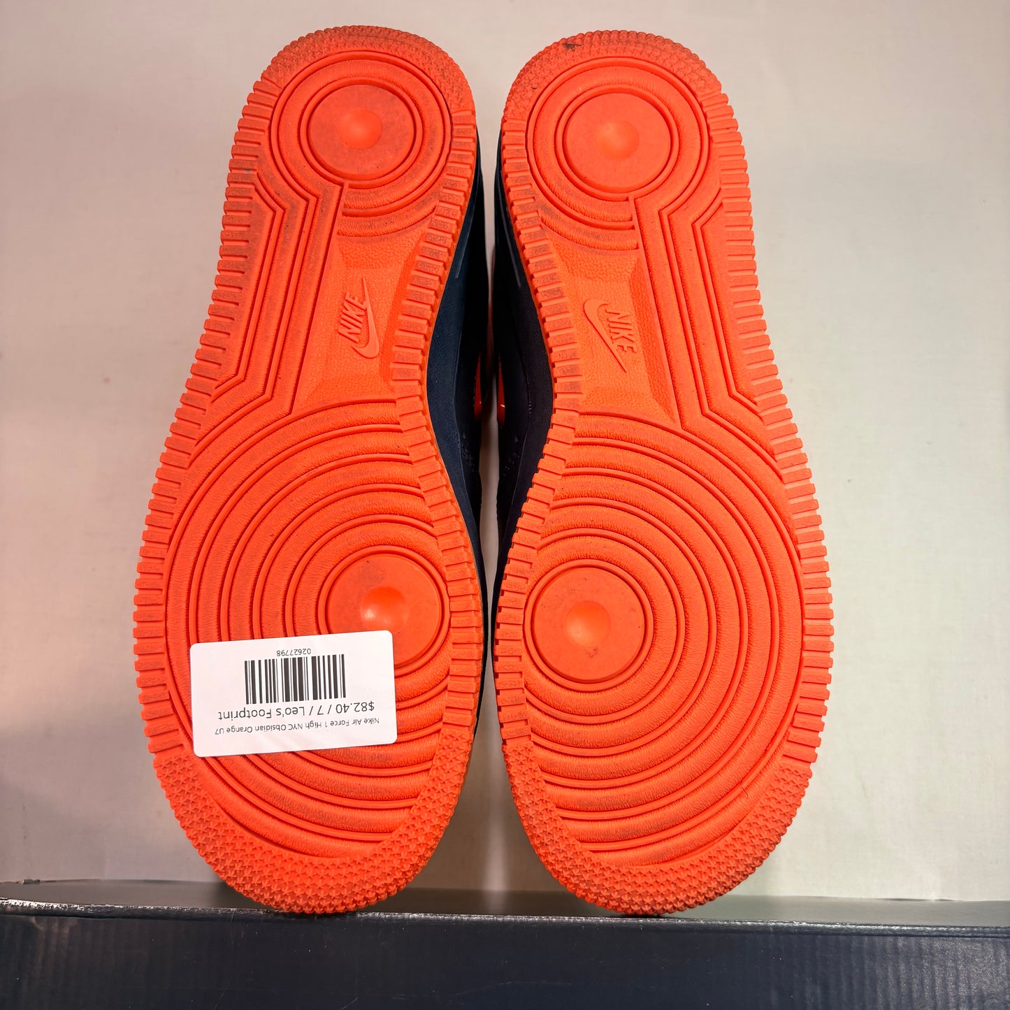 Nike Air Force 1 High NYC Obsidian Orange U7