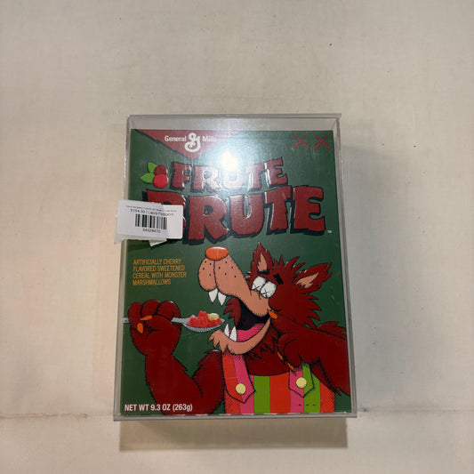 Kaws Monsters Frute Brute Cereal Limited Edition in Acrylic Case