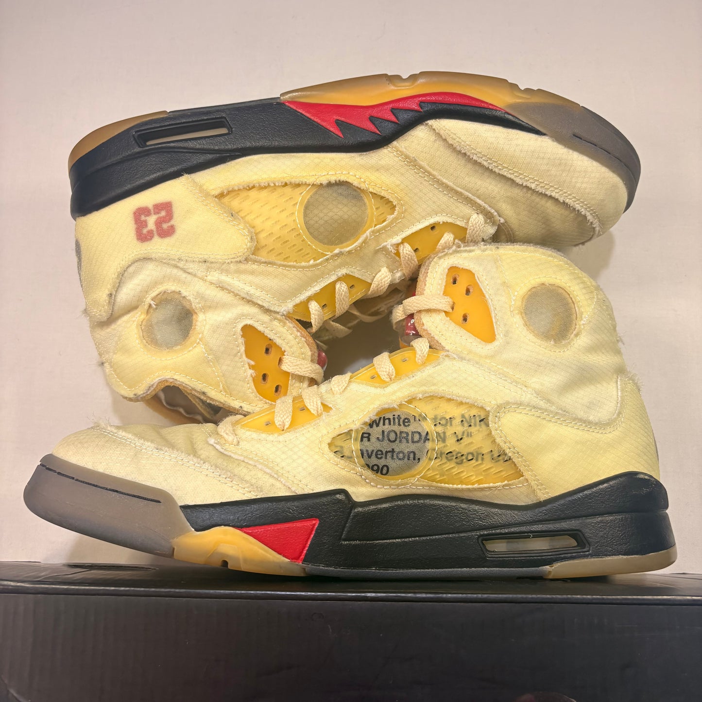 Jordan 5 Retro Off White Sail U11.5