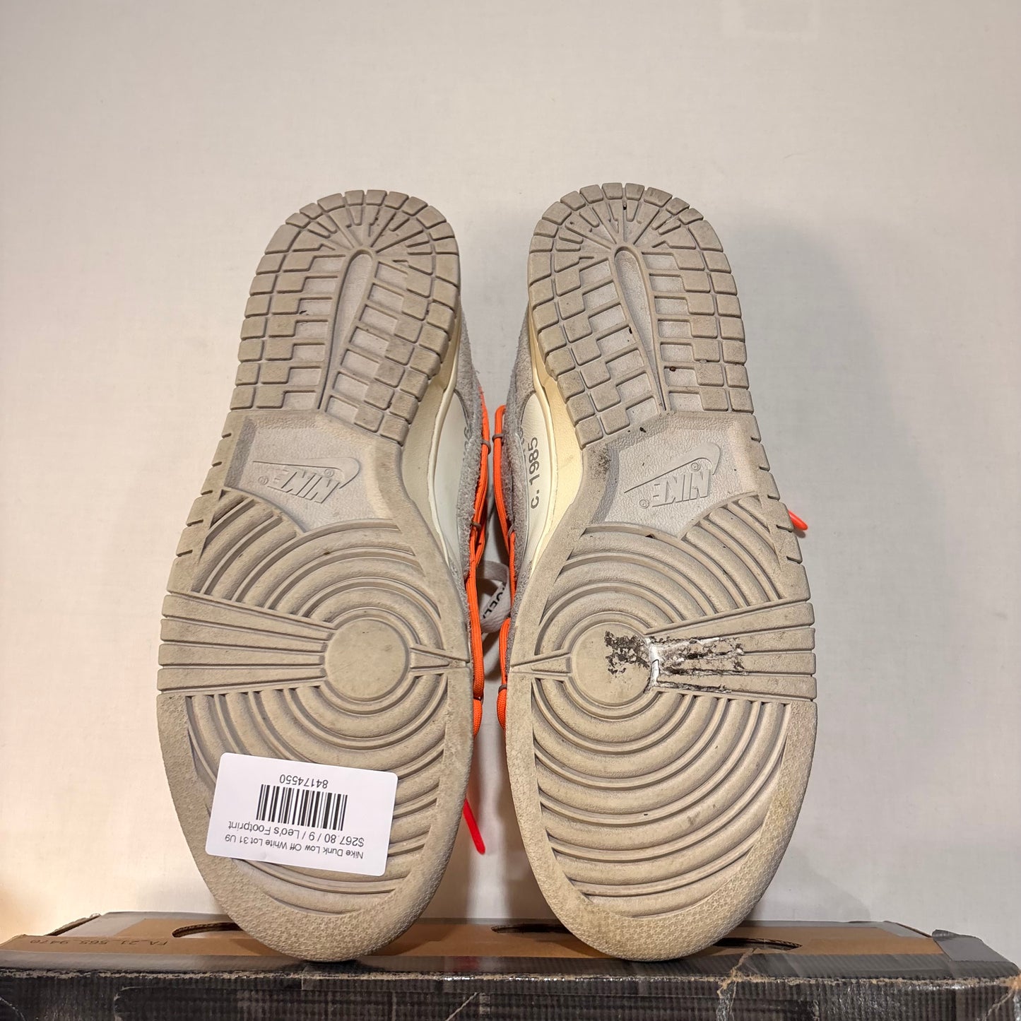 Nike Dunk Low Off White Lot 31 U9