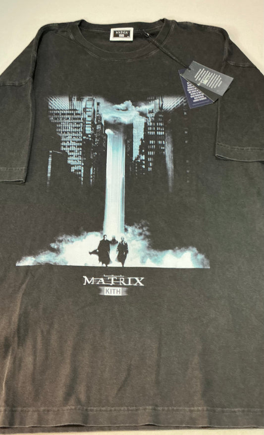 Kith x The Matrix Poster 2 Vinatge Tee